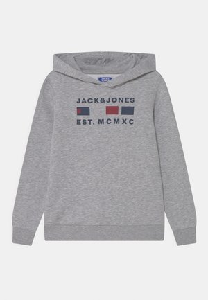 JCOFREDDIE HOOD JNR - Hoodie - light grey melange