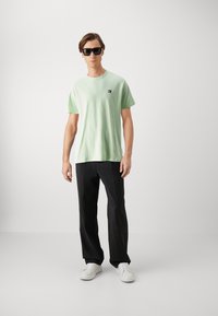 Tommy Jeans TJM REG BADGE TEE EXT - Camiseta básica - opal green