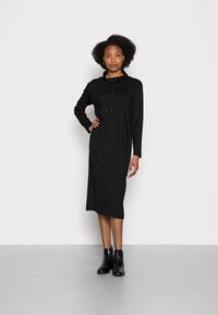 someday. QEIBO - Vestido de malha - black