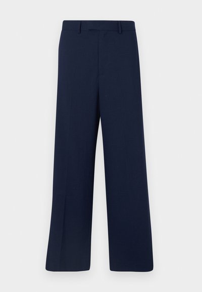 MSGM PANTALONE PANTS - Nadrágok - navy