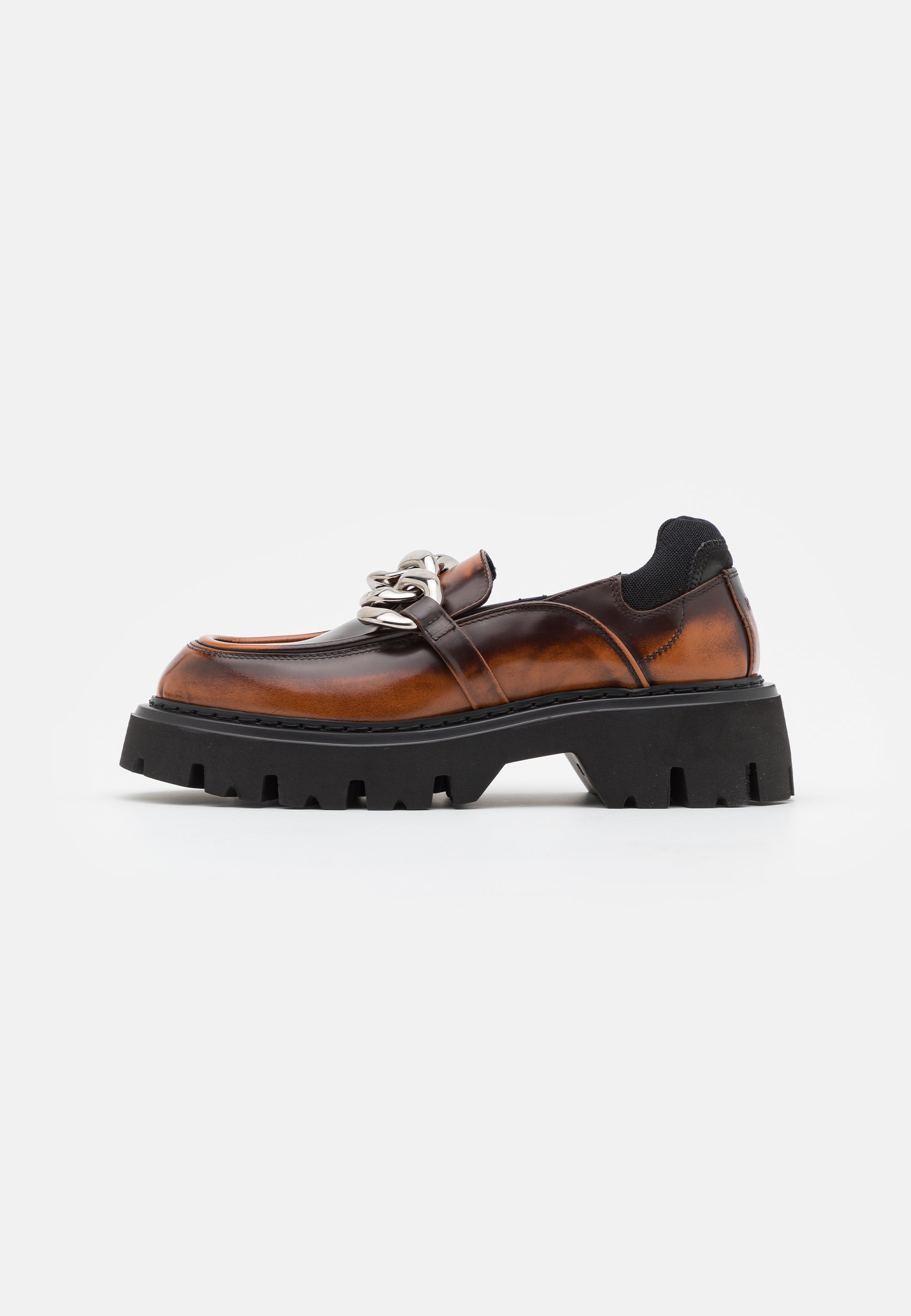N°21 DERBY - Scarpe senza lacci - cognac - Zalando.it