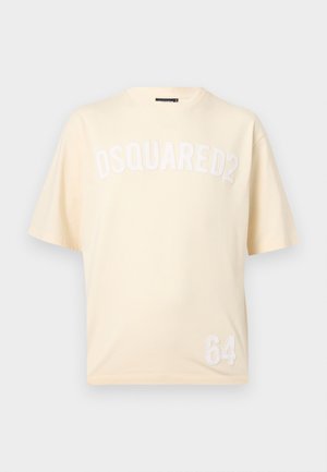 LOOSE FIT TEE - Μπλουζάκι με στάμπα - ivory