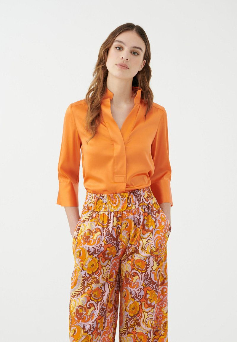 Dea Kudibal Lysannadea 1010124 Marmalade Orange Silk Blouse