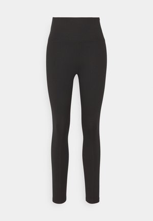 Nike Performance W ONE TF HR 7/8 - Leggings - black/white