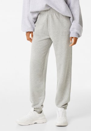 Tracksuit bottoms - mottled grey