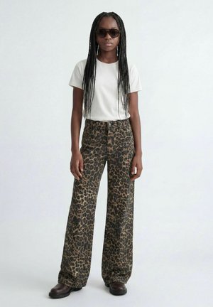 JJXX, WIDE-LEG TROUSERS WIDE-LEG TROUSERS GIRLS - Pantalon classique - cornstalk