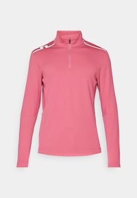 LEON QUARTER ZIP MID LAYER - Μπλούζα με μακριά μανίκια - rose wine