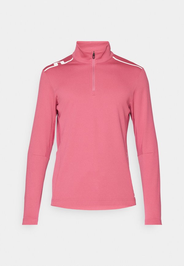 LEON QUARTER ZIP MID LAYER - Long sleeved top - rose wine4