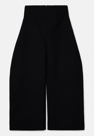 A.W.A.K.E. MODE ROUNDED TAILORED - Pantalon classique - black
