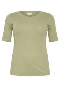 CARINA - Pamata T-krekls - oil green