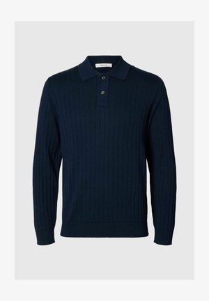 Selected, SLMTORINO - Poloshirt - navy blazer