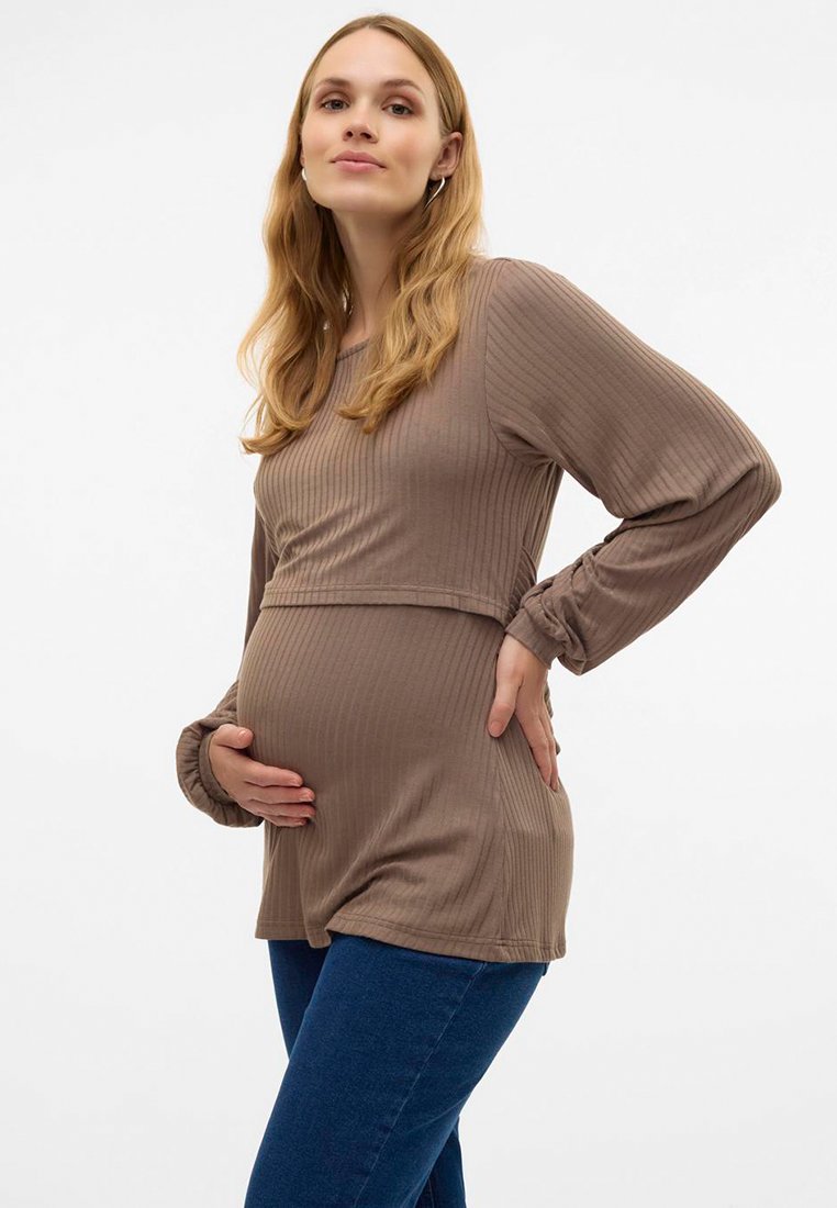 Mamalicious Longsleeve lichtbruin