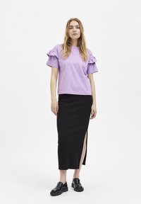 Selected Femme SLFRYLIE FLORENCE TEE  - T-shirts med print - african violet