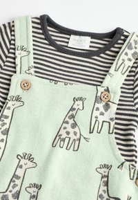 Next SET - REGULAR FIT - Body - sage green giraffe