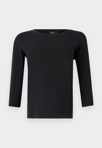 MULTIA - Tops ar garām piedurknēm - black