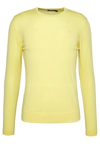 J.LINDEBERG Stickad tröja - yellow
