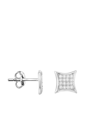 TRAPEZE - Øreringe - silver coloured