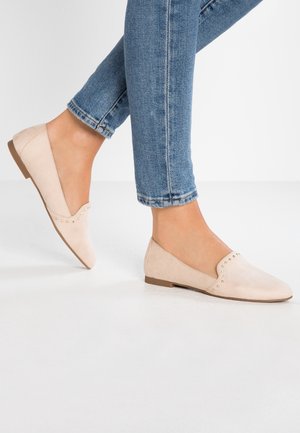 Loafers - nude