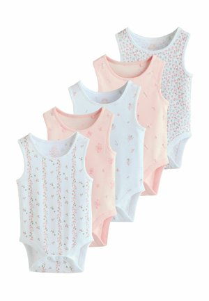 REGULAR FIT 5 PACK - Glaustinukė - white pink