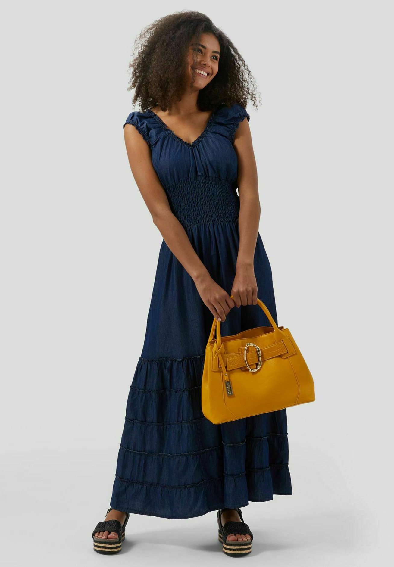 Conbipel Vestito lungo - jeans/blu denim - Zalando.it