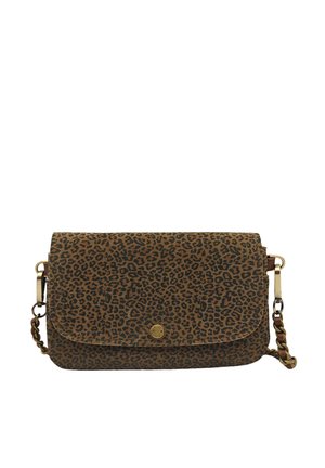 ODILE - Sac bandoulière - leopard ocre