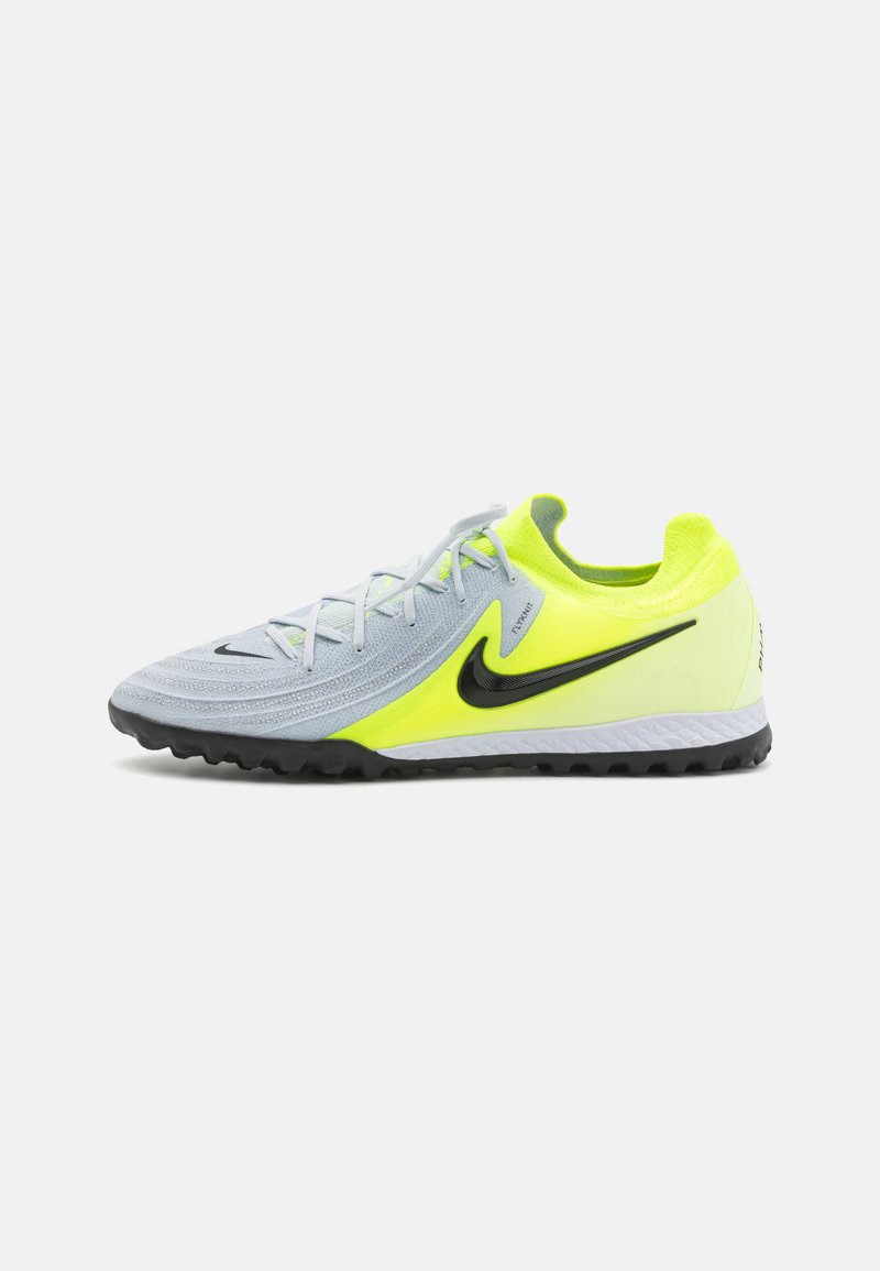 Nike Performance PHANTOM GX 2 PRO TF - Chaussures de football sur gazon - metallic silver/black/volt