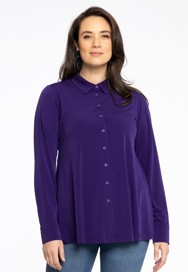 YOEK Hemdbluse - purple