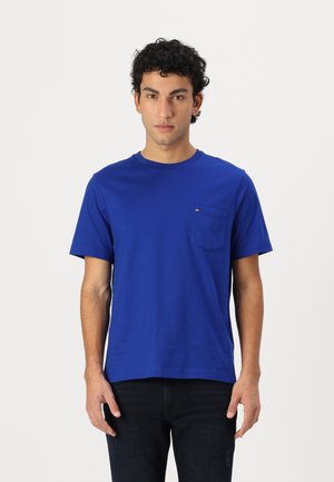 ESSENTIAL SOLID POCKET TEE - Basic T-shirt - wedge blue