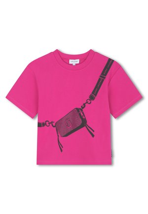 SHORT SLEEVES TEE - Triko s potiskem - apricot