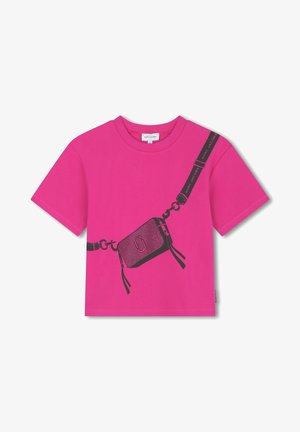 Marc Jacobs SHORT SLEEVES TEE - Apdrukāts T-krekls - apricot