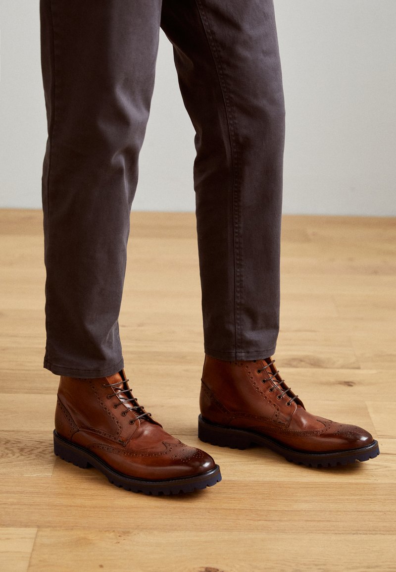 Melvin & Hamilton MATTHEW 7 - Schnürstiefelette - navy/brown/rich  
