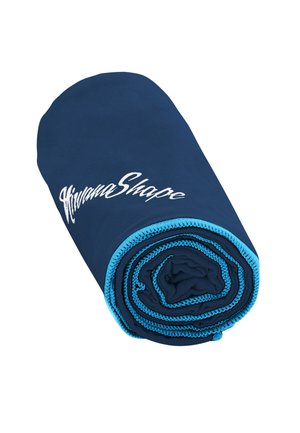 URLAUBER UND TRAVELLER  - Strandtuch - blau   hellblauer rand
