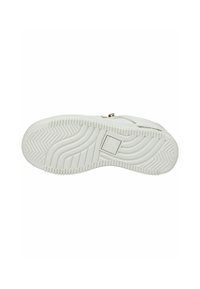 White sneaker sole with deep grooves, chevron and wave patterns, and a rectangular logo area labeled "REPLAY 1981".
