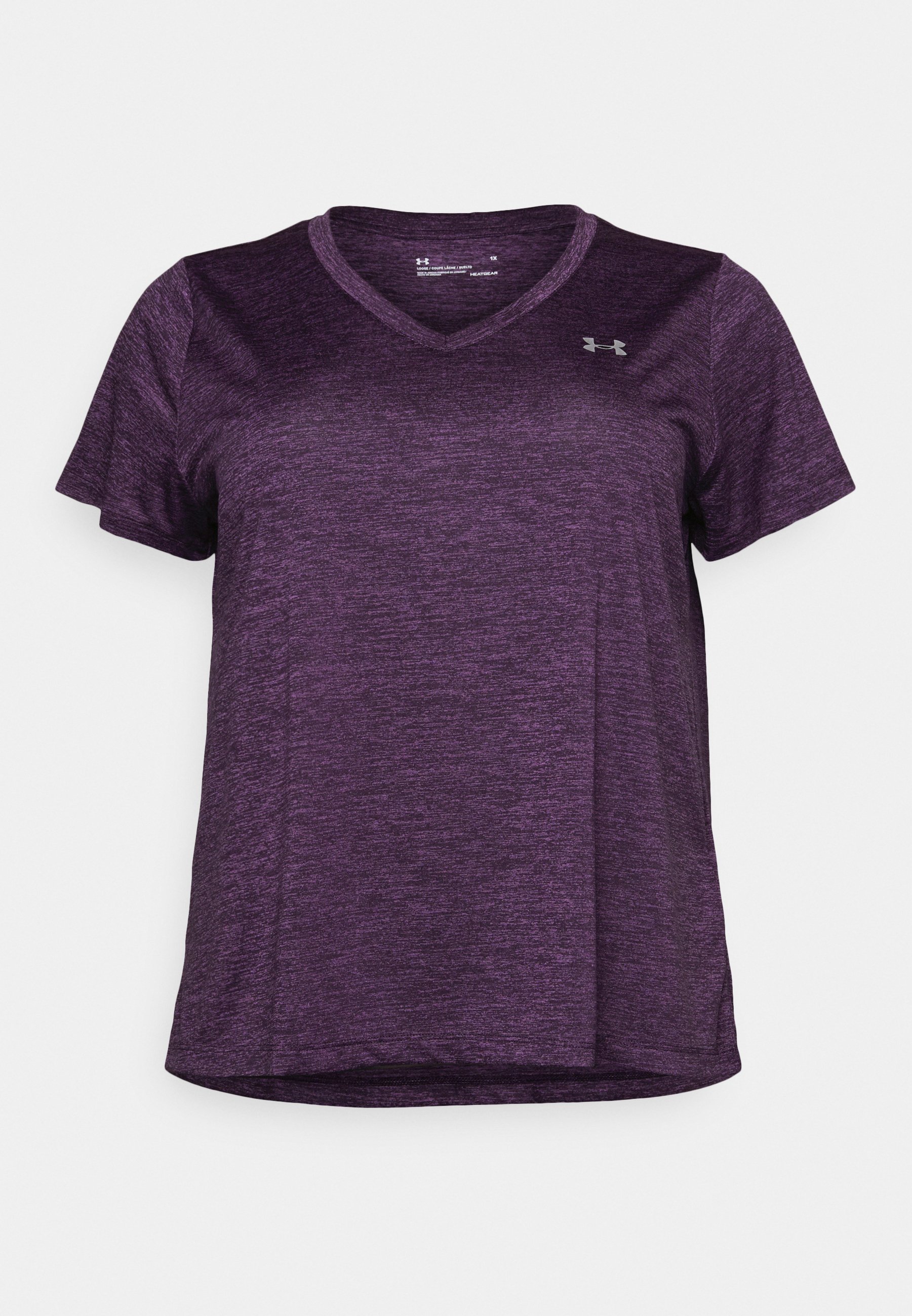 purple under armour shirt
