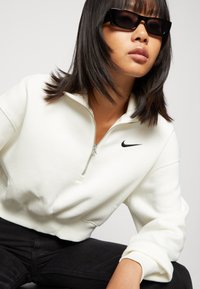 Nike Sportswear CROP - Camisola - sail/black