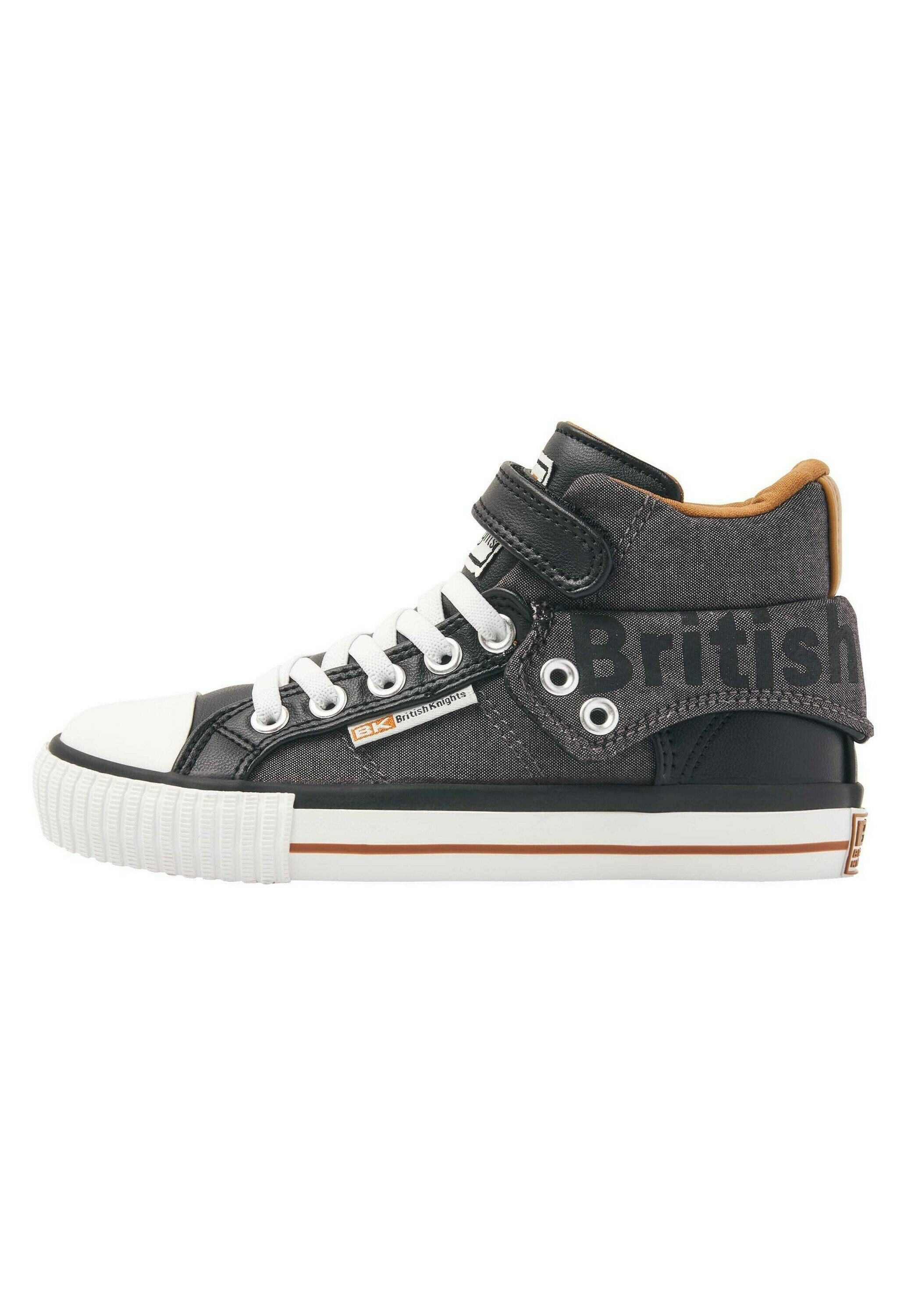 British Knights ROCO - Sneakers hoog - black cognac/zwart - Zalando.be