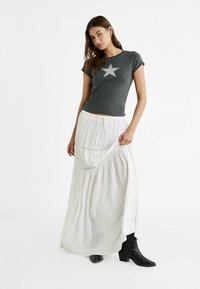 Stradivarius - T-shirt z nadrukiem