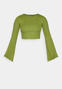 FLUTE SLEEVE LONG - Majica z dolgimi rokavi - green