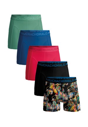 MUCHACHOMALO 5-PACK SOLID - Trunks - print black red blue green