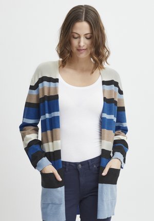 FRMELANI CAR 2 - Cardigan - powder blue mix