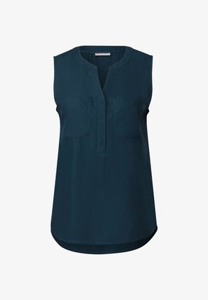 Street One, MIT BRUSTTASCHEN - Blouse - türkis