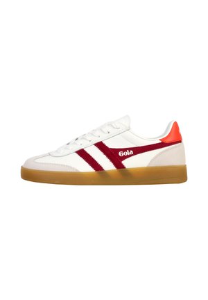 BASKET - Sneakers laag - blanc cerise corail gomme