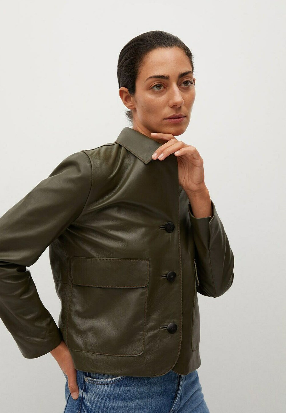 Femme Veste en cuir Femme Veste en cuir