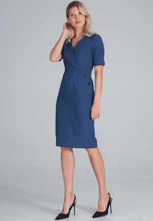 Sukienka etui - blue