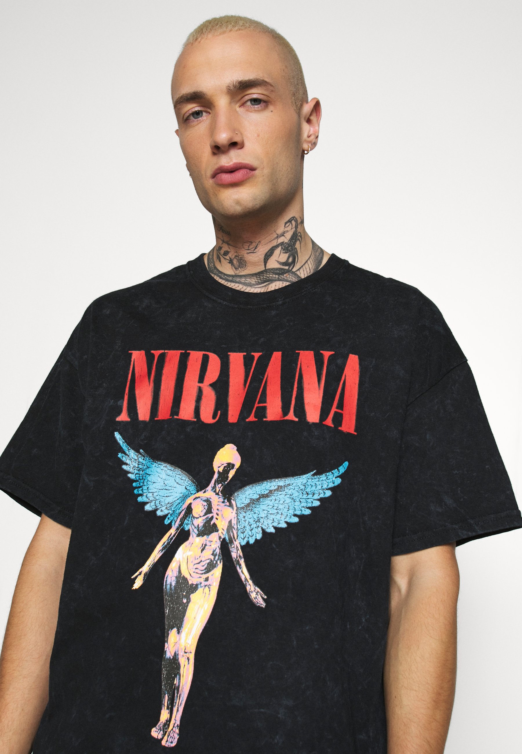 nirvana t shirt man