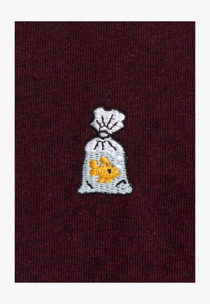 REVOLUTION, REVOLUTION APPLICATION T-SHIRT - T-shirt basic - burgundy-melange