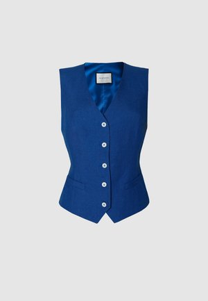 ANDIATA MARIA - Waistcoat - mediterranean blue