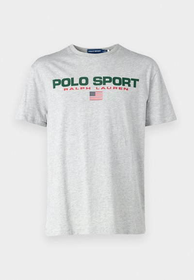 Polo Ralph Lauren SHORT SLEEVE - Marškinėliai su spaudiniu - andover heather