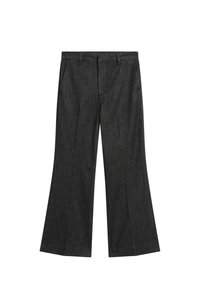 FLARE FIT MID-RISE BELL BOTTOM - Flared jeans - black