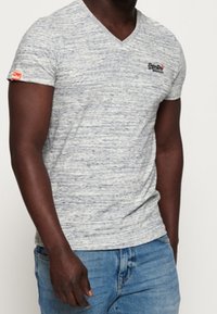Superdry & Co Triko s potiskem - off-white